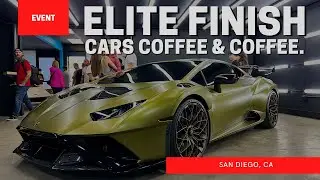 San Diego Cars and Coffee Hosted By: ELITE FINISH.  2.4.23