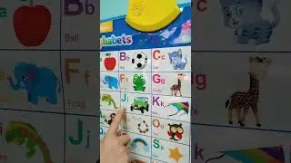 Electronic Interactive Alphabet Wall Chart Toddler Preschool #short #views #viral #kidstoys