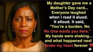 💔 She Got a Mother&rsquo;s Day Card That Shattered Her Heart | Emotional Story Inspired by Auntie Mae