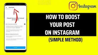 How To Boost Your Instagram Post