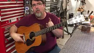 1965 Martin D-21 Guitar