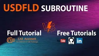 USDFLD Subroutine in Abaqus Part1: Overview