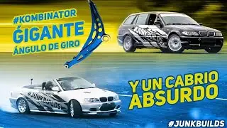 &Aacute;ngulo de direcci&oacute;n extremo y d&iacute;a de pruebas con nuestro E46 casero