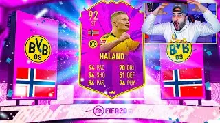 OMFG 92 HALAND!! THIS CARD IS INSANE! *4 MILLION COINS* FIFA 20 Ultimate Team