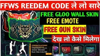 FFWS REEDEM CODE REWARD 2021 FREE FIRE |FFWS EVENT FREE FIRE FULL DETAIL |FREE FIRE NEW EVENT