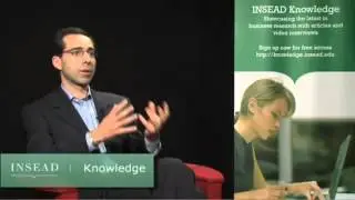 INSEAD Professor Filipe Santos on social entrepreneurship