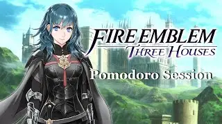 Fire Emblem Three Houses - POMODORO 25/5 | ASMR & Music - Study with me relax