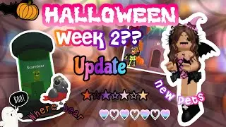 ADOPT ME HALLOWEEN WEEK 2 UPDATE?? ||new pets|~|new mini game|| ~🎃~💀~🔮~￼👻~