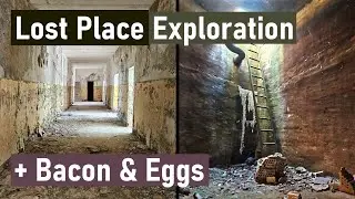 Exploring an Abandoned Village: Underground Ruins, Bacon & Eggs plus Solo Overnight Camping
