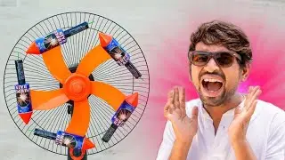 Rocket 🚀 vs Fan || diwali Special experiment ||