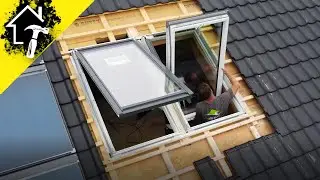 Install skylight - German carpenter shows how to do it