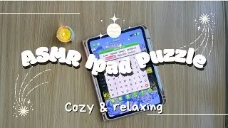 iPad ASMR 😴 | Relaxing Word Search Puzzle Sounds 🔠💤