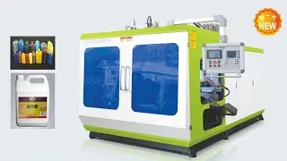 Condiment bottles production IML system #In-mold stickers #Blow Molding Machine