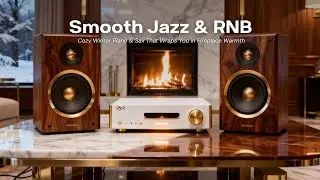 Smooth Jazz & R&B Mix &ndash; Cozy Winter Piano & Sax That Wraps You in Fireplace Warmth