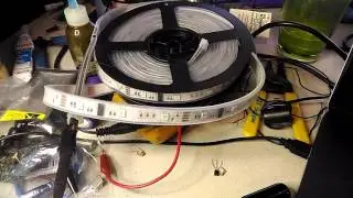 LPD6803 Light Strip - Sound / Music Activated
