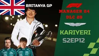 BAŞARDIM PATRON..|F1 MANAGER 24 DLC 25 ASTON MARTIN ALONSO KARİYERİ