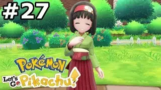 Pok&eacute;mon Let's Go Pikachu (Nintendo Switch): Ep #27 - Palestra Azzurropoli - Erika - Gameplay It