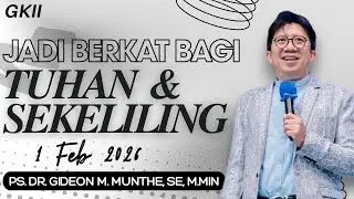 IBADAH RAYA UMUM Il  | GKII PUSAT MEDAN | MINGGU, 1 FEBRUARI 2026