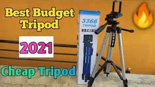 Cheap and best budget tripod || unboxing and review || tech unboxing || #Tripod #Tripodforyoutube