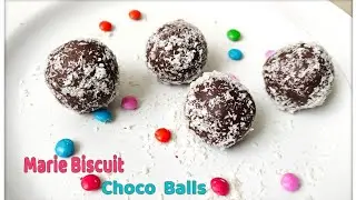 Marie Biscuit  Chocolate Balls || Easy Marie Biscuit Sweet #Shorts No Fire Cooking Recipe