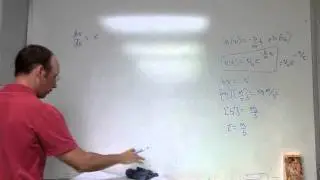 Equation of motion for an object with linear drag