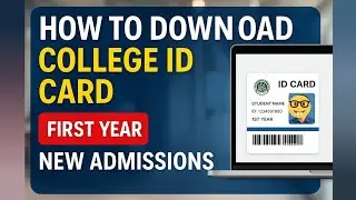How to Download College ID Card | First Year SECCAP Admissions 2025