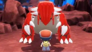 Pok&eacute;mon Brilliant Diamond - Catching Groudon