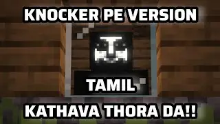 MINECRAFT PE KNOCKER MOD gameplay in tamil minecraft