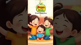 Poyokids create happy time title song #kidsvideo #kids #baby #shorts #shorts