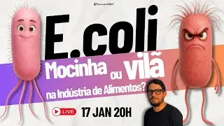 LIVE - E. coli: Mocinha ou vilã na Indústria de Alimentos?