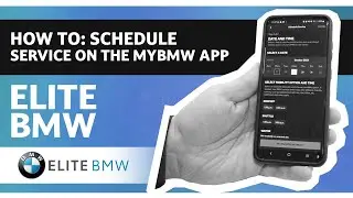 Scheduling Service in the My BMW App | Elite BMW