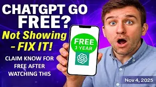 Как исправить ошибку, из-за которой предложение ChatGPT Go Free не отображалось в течение 1 года ...