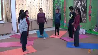 Children are natural yogis💞#fun #kids #yoga  #partneryoga #YEScourse