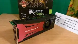 Gainward 1080ti Golden Sample i&scaron;pakavimas ir testas