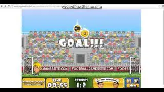 The best 2d football game (in slow motion)