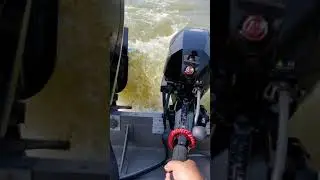 New Mercury 9.9 EFI  Pro Kicker on the water