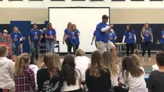 Colina Middle 7th grade lip sync 2015