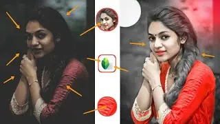 Snapseed Oil Paint Face Smooth Photo Editing | Snapseed Photo Editing | Skin Smooth | white and red
