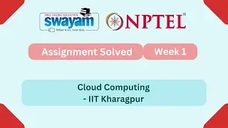 Cloud Computing Week 1 | NPTEL ANSWERS 2026 #nptel2026 #myswayam #nptel #nptelexam