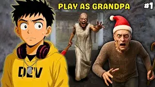 Anzu Senpai plays Granny Remake | Playing as Grandpa 💀 INSANE Car Escape