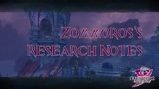 [Notes] Zommoros's Research Notes