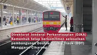 Apa kabar pembangunan jalur dwi ganda lintas Manggarai - Cikarang?
