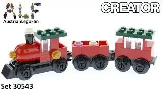 Lego Christmas Train - Lego Creator 30543 Speed Build