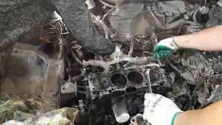 Ремонт двигателя 4A-FE Toyota Corolla AE100