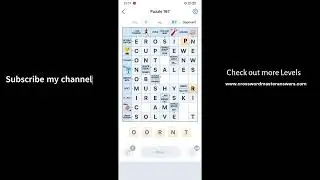 Crossword Master Level 167 Answers | Crossword Master Puzzle 167