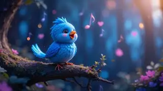Chirpy Bird Song for Kids | Fun Animal Rhyme and Learning Video