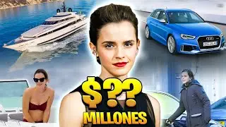 Así es la vida lujosa de Emma Watson | Coches, Mansiones, Yates, Relojes, Fortuna...