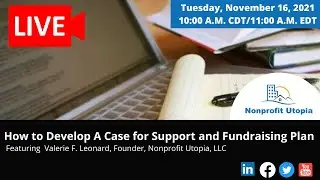 How to Develop A Case for Support And Fundraising Plan
