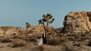 Joshua Tree National Park Elopement | Hidden Valley Ceremony + Desert Adventure