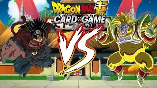 DraftBox Dark Broly VS Baby Blue counter DBS TCG IRL Gameplay Best of 1